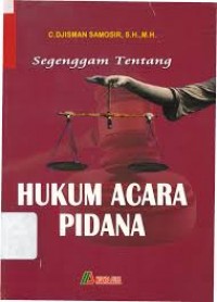 Segenggam Tangan Hukum Acara Pidana