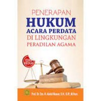 Penerapan Hukum Acara Perdata di Lingkungan Peradilan Agama