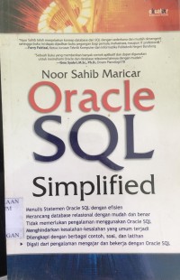 Oracle SQL Simplified