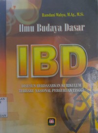 Ilmu budaya dasar (IBD)