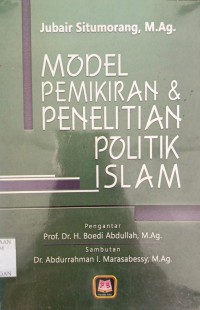 Model Pemikiran & Penelitian Politik Islam