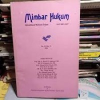 Mimbar hukum Aktualisasi Hukum Islam