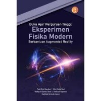 Buku Ajar Perguruan Tinggi : Eksperimen FIsika Modern  Berbantuan Augmented Reality